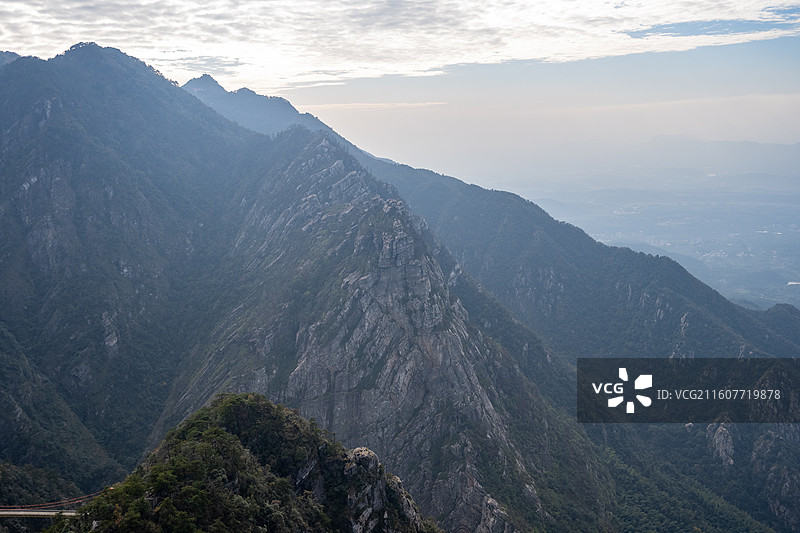 江西庐山大天池、庐山龙首崖图片素材