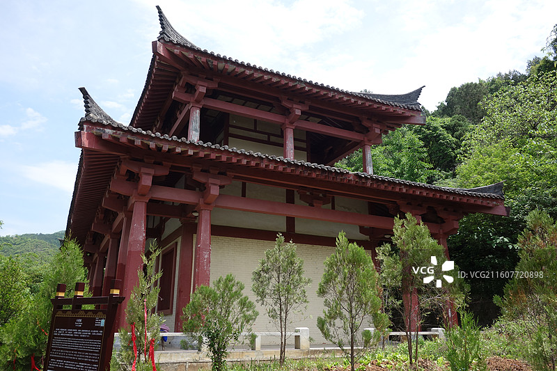 陕西省汉中市西乡县午子山：斗母阁图片素材