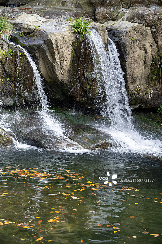 江西庐山电站大坝、庐山乌龙潭、庐山黄龙潭图片素材