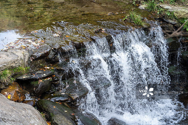 江西庐山电站大坝、庐山乌龙潭、庐山黄龙潭图片素材