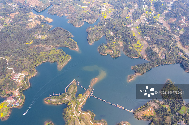 泸州凤凰湖旅游景区 纳溪凤凰湖国家湿地公园图片素材