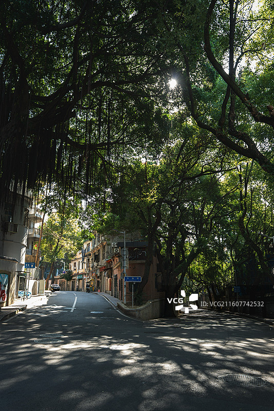 福建福州烟台山景区图片素材