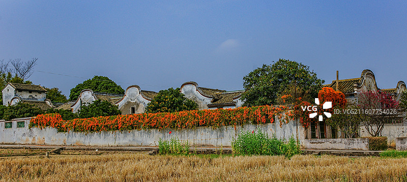 广东梅州侨乡南华又庐图片素材