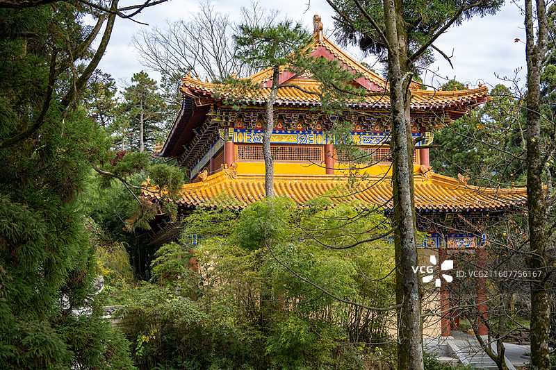 江西庐山大天池、庐山龙首崖图片素材