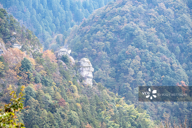 江西庐山大天池、庐山龙首崖图片素材