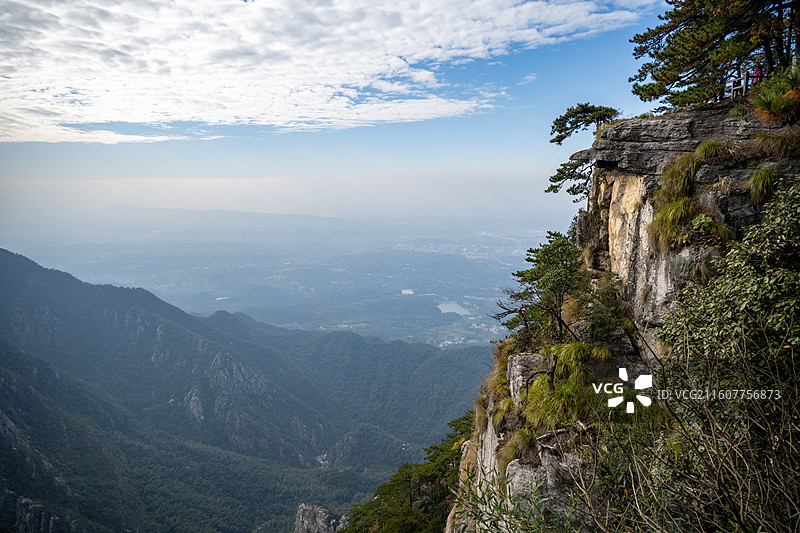 江西庐山大天池、庐山龙首崖图片素材