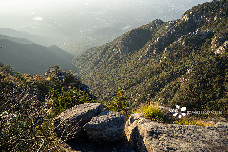 江西庐山锦绣谷 庐山仙人洞 庐山秋景图片素材