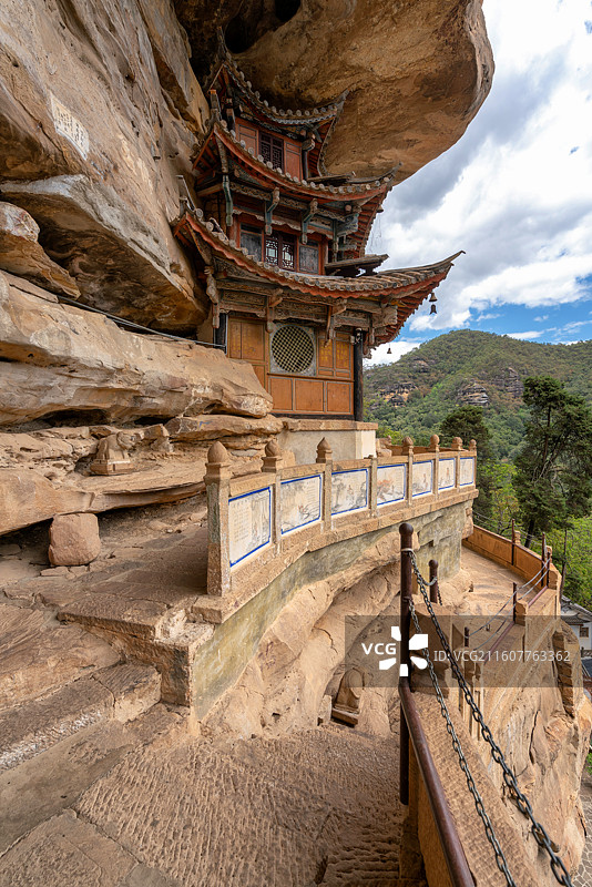 剑川石宝山宝相寺图片素材