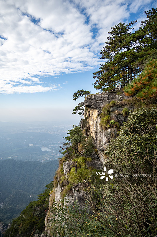 江西庐山大天池、庐山龙首崖图片素材