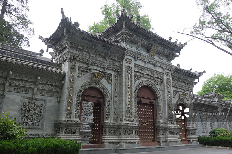 陕西省汉中市西乡县鹿龄文化广场鹿龄寺图片素材