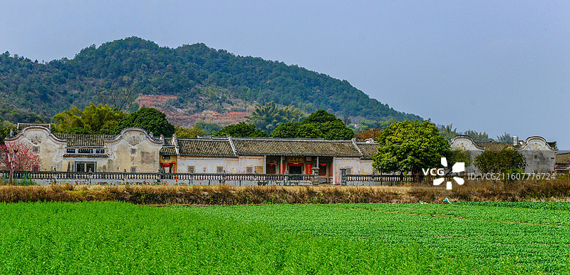 广东梅州侨乡南华又庐图片素材