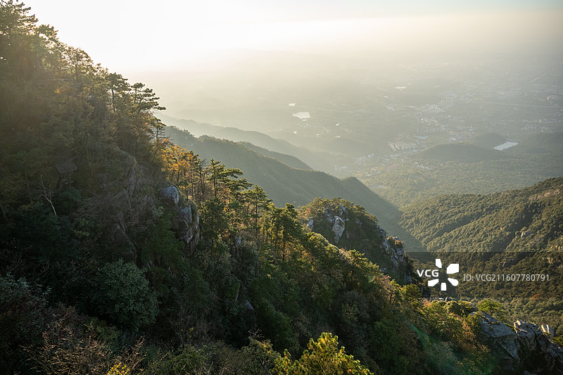 江西庐山锦绣谷 庐山仙人洞 庐山秋景图片素材
