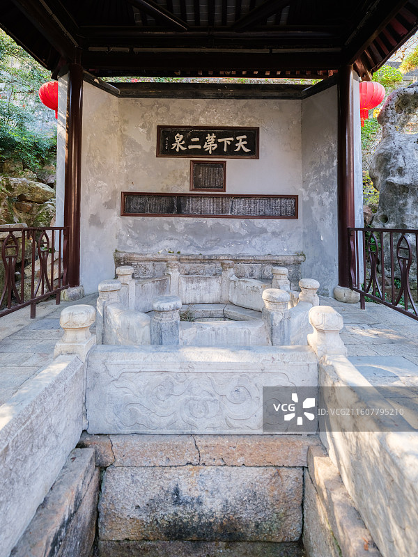 无锡天下第二泉图片素材
