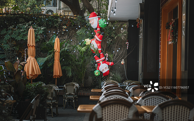 圣诞节的圣诞老人装饰图片素材