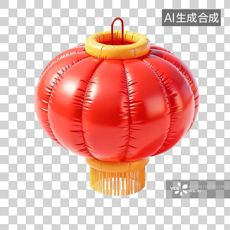 【AI数字艺术】节日灯笼插画图片素材