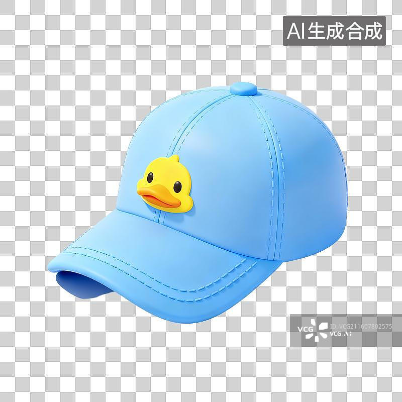 【AI数字艺术】鸭舌帽插画图片素材