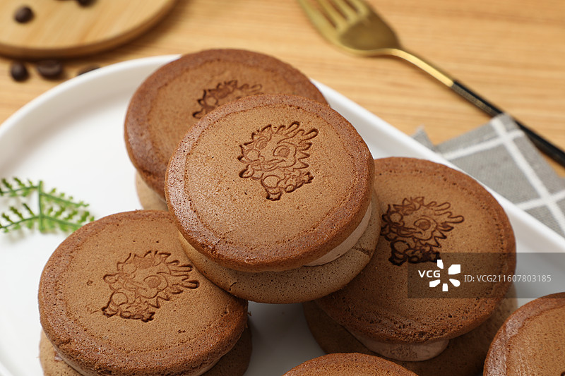 铜锣烧蛋糕图片素材