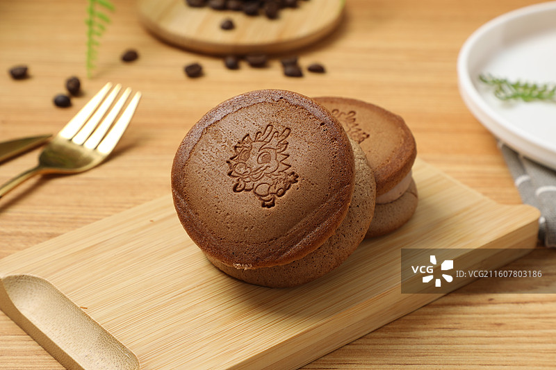 铜锣烧蛋糕图片素材