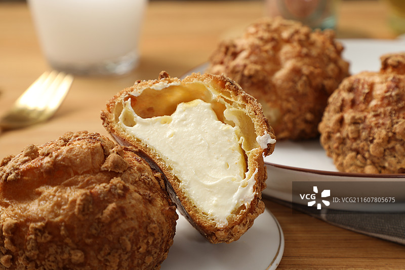 大泡芙图片素材