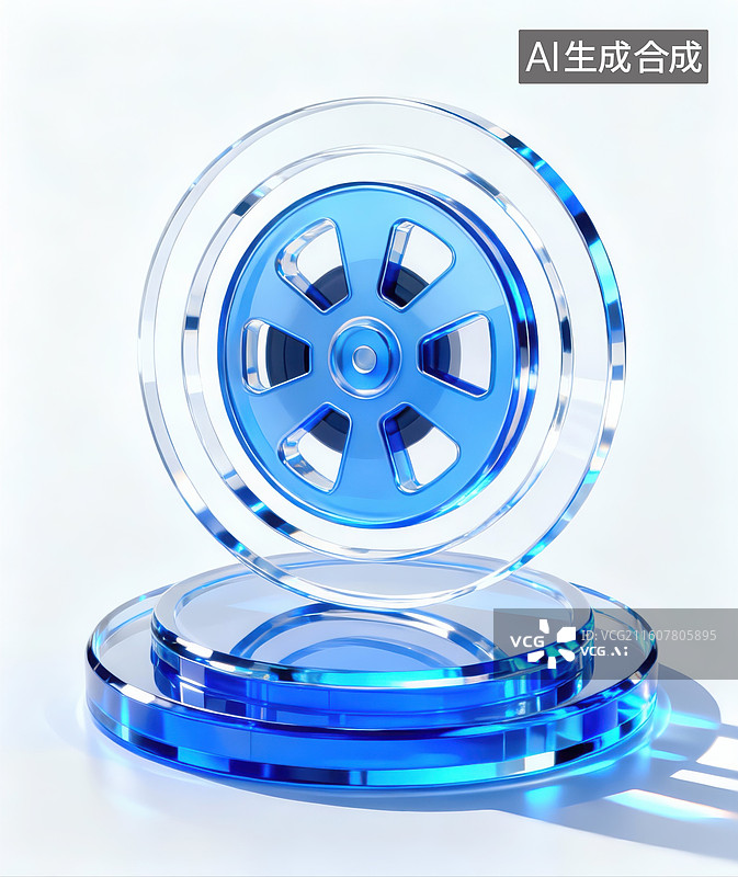 【AI数字艺术】互联网透明图标元素图片素材