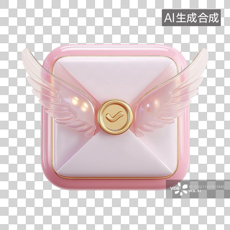 【AI数字艺术】飞行消息卡图标图片素材