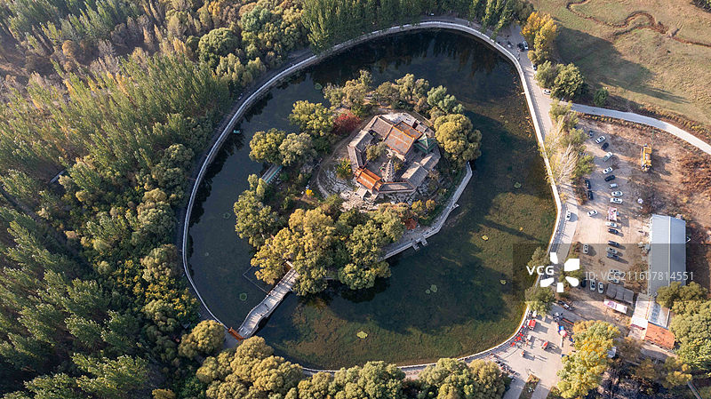 大同市广灵县水神堂砖塔（清代）图片素材