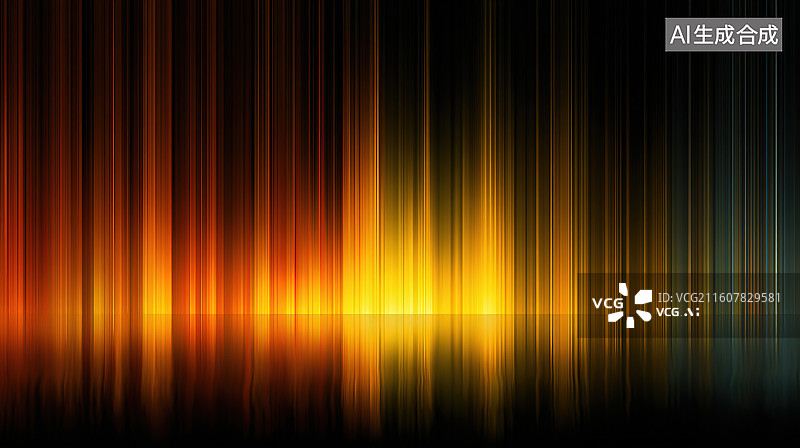 【AI数字艺术】渐变光条抽象背景图片素材