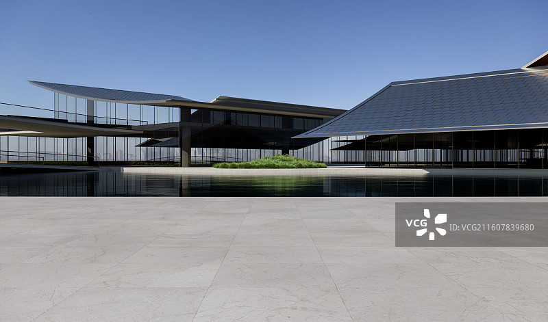 城市广场_美术馆_会展中心图片素材