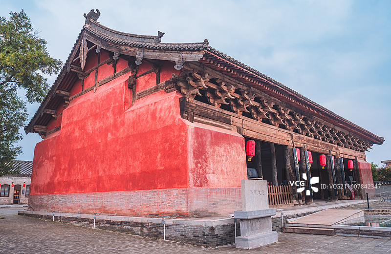 山西新绛县绛州署大堂图片素材