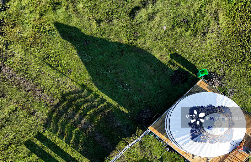 承德坝上二道河晨鉴图片素材