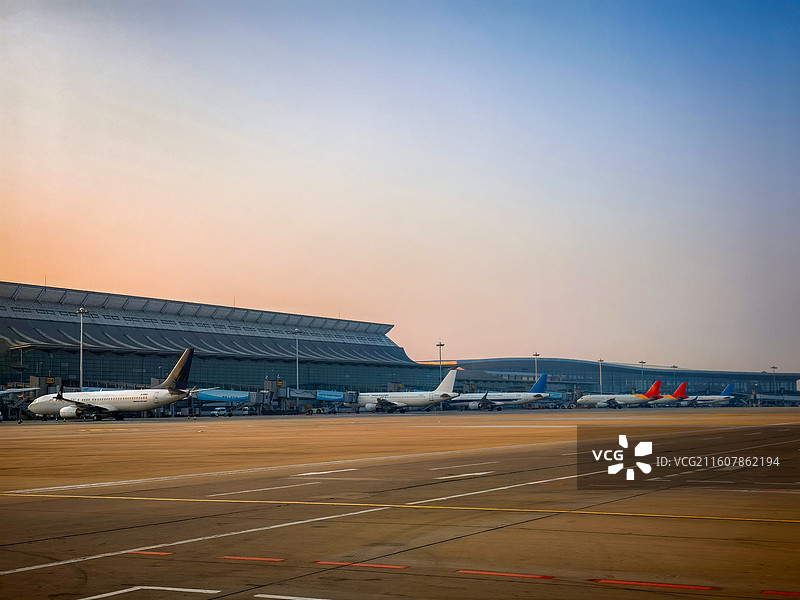 沈阳桃仙机场候机楼图片素材