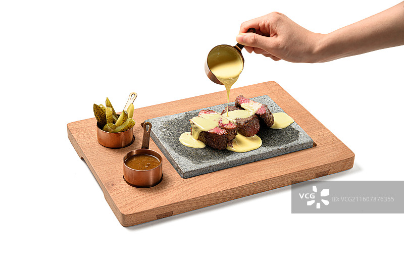 西餐牛排 安格斯 香草牛排 网红牛排 甜酱牛排图片素材