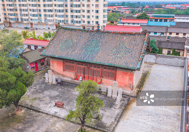 山西新绛县稷益庙图片素材