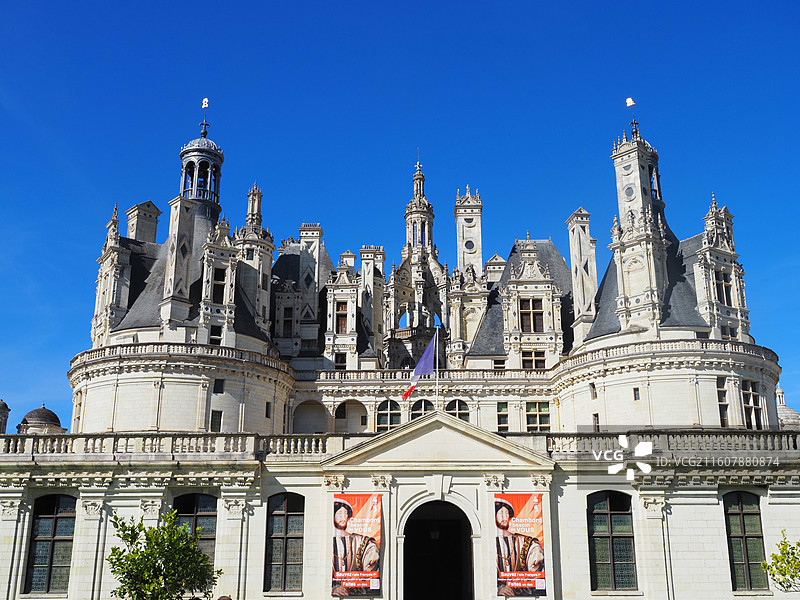 法国 香波堡图片素材