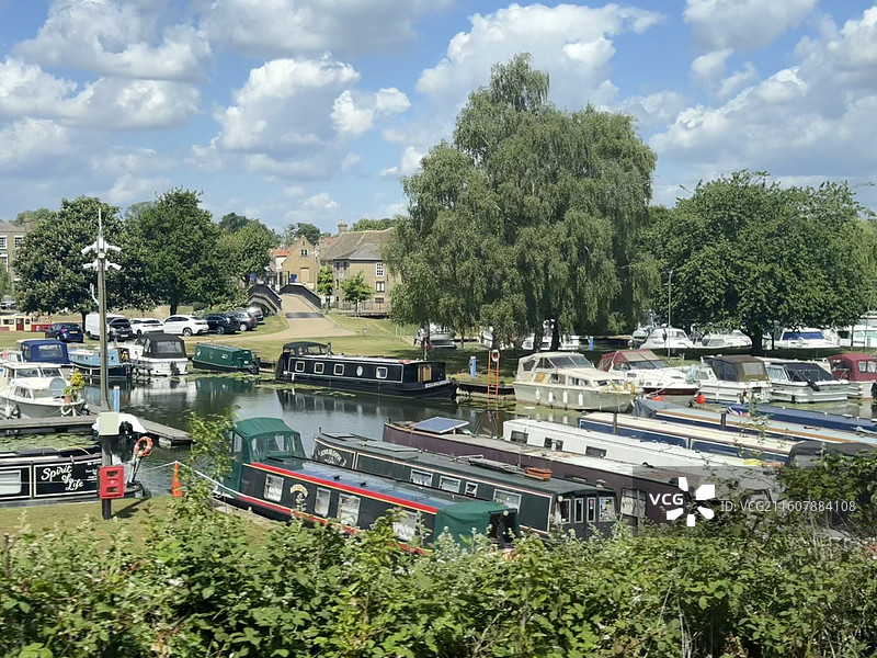 英国船舶之岛—伊利城市风光图片素材