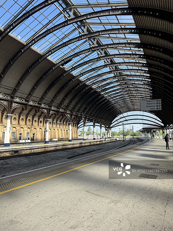英国约克火车站图片素材