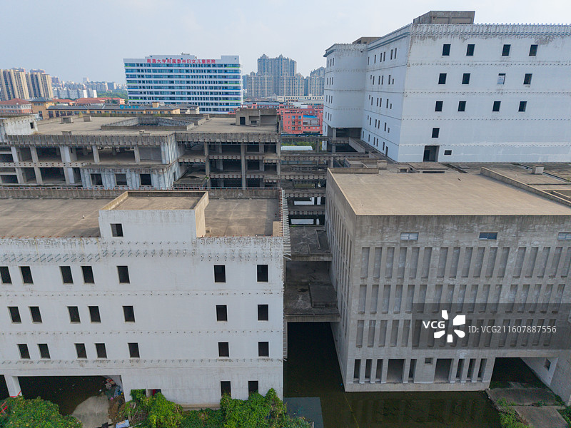 江苏省泰州市，海陵区，迎春东路，泰茂城图片素材