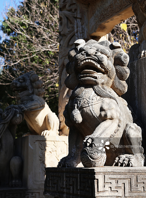 台儿庄古城风光图片素材