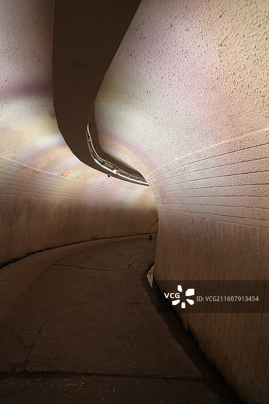 鼓浪屿的放空隧道图片素材