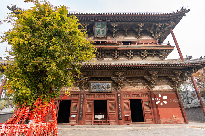 天津独乐寺观音阁图片素材