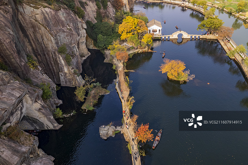 绍兴东湖图片素材