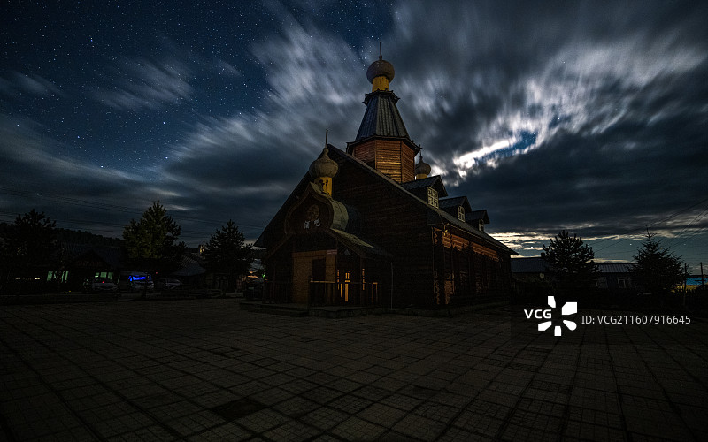 【北红村晚上的云】图片素材