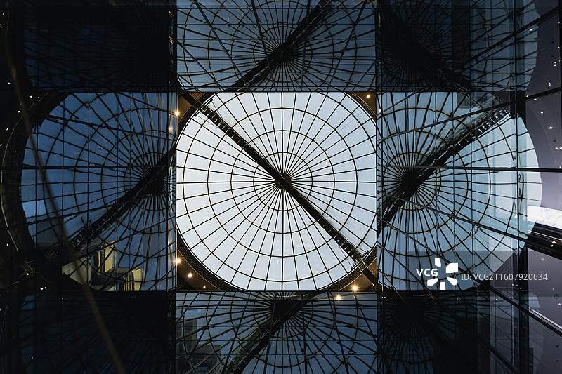 中粮广场 穹顶与旋转楼梯图片素材