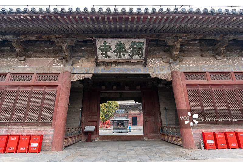 天津独乐寺观音阁图片素材