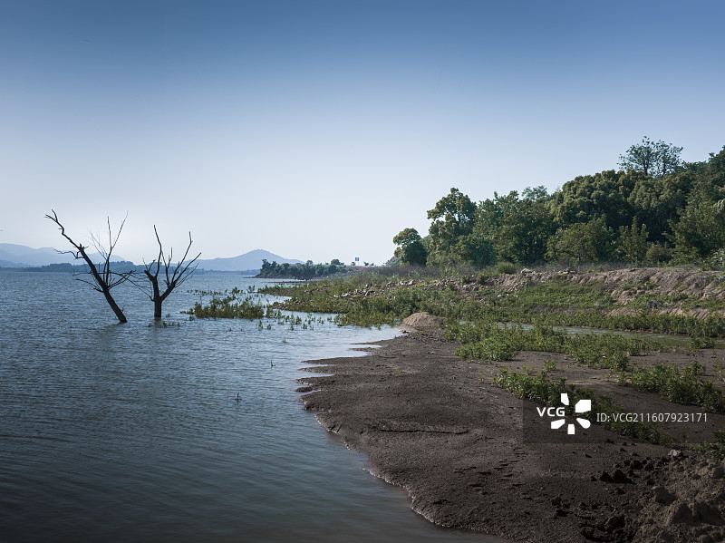 江苏省无锡市宜兴市西渚镇云湖风景区图片素材