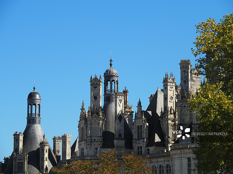 法国 香波堡图片素材