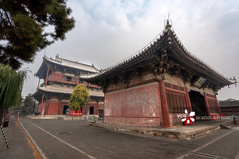 天津独乐寺观音阁图片素材