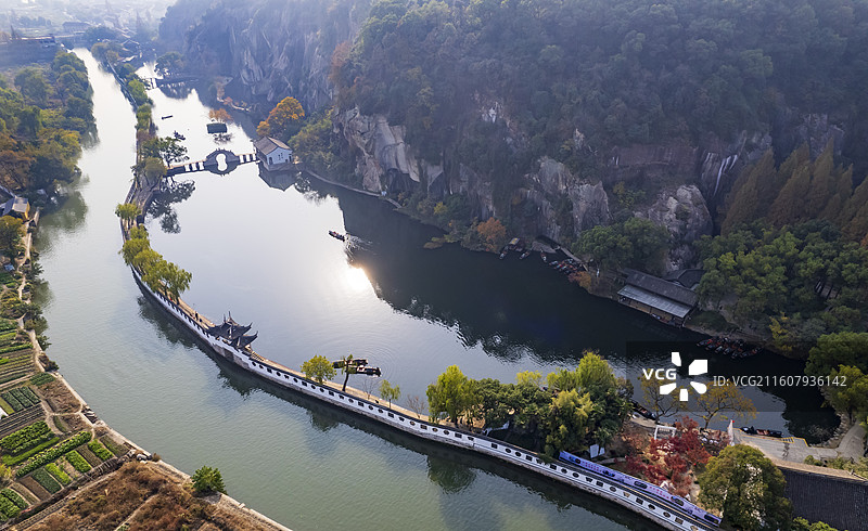 绍兴东湖图片素材