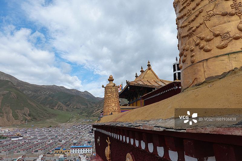 西藏那曲市索县赞丹寺图片素材