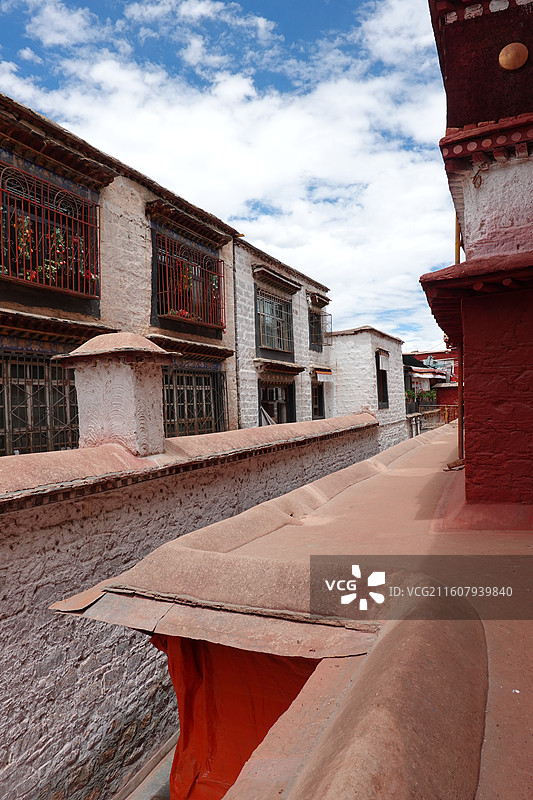 西藏拉萨市拉萨小昭寺图片素材